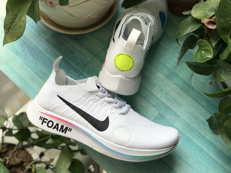 Off-White x Nike Zoom Fly Mercurial Flyknit White(98% Authentic quality)